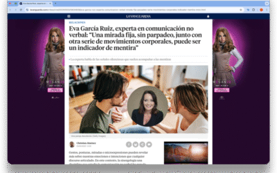 Una mirada fija, sin parpadeo, junto con otra serie de movimientos corporales, puede ser un indicador de mentira
