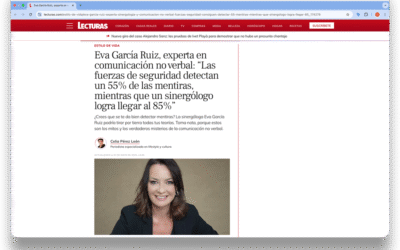 Las fuerzas de seguridad detectan un 55% de las mentiras, mientras que un Sinergólogo logra llegar al 85%