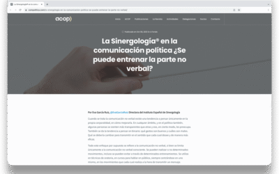 La Sinergología® en la comunicación política ¿Se puede entrenar la parte no verbal?