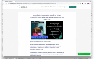 Sinergología®, comunicación (Verbal y no Verbal), reinvención, negociación, micropicores, ventas…