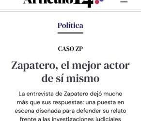 ¿Está mintiendo Zapatero?